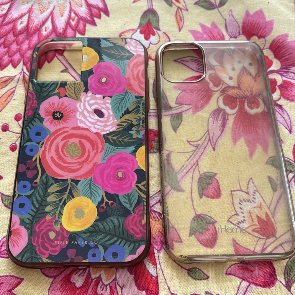 Rifle paper phone case